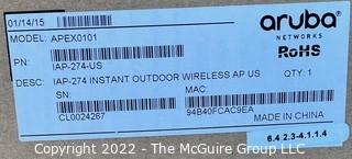 NOS Aruba Networks APEX0101 OAW-AP274 Outdoor Access Point AP-274 270 Series