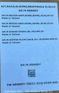 Networking and Communication Equipment: (7) Transition Networks N-FXE-SC-02 Fiber Optic Cards; (1) HellermanTyton CAT 5E 1U 24PORT 110 PATCH; (2) AXIOM Memory Storage Networking Flash Batteries 581284-B21-AX  450GB 6GB/S SAS 10K RPM SFF 2.5 INCH ENTERPRISE HDD; Mounting Kit 