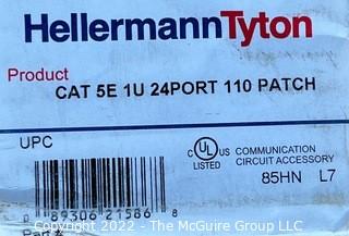 Networking and Communication Equipment: (7) Transition Networks N-FXE-SC-02 Fiber Optic Cards; (1) HellermanTyton CAT 5E 1U 24PORT 110 PATCH; (2) AXIOM Memory Storage Networking Flash Batteries 581284-B21-AX  450GB 6GB/S SAS 10K RPM SFF 2.5 INCH ENTERPRISE HDD; Mounting Kit 