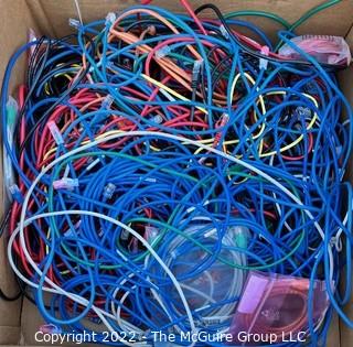 Networking and Communication Equipment: Assortment of Cable 