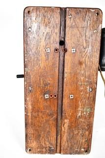 Antique Stromberg - Carlson Hand Crank Wood Wall Phone - Rochester, NY 