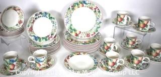 Collection of Villeroy & Boch Catalina Porcelain Floral China Dinner Ware. 