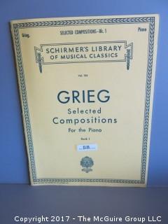 Collection of Sheet Music.  See all the photos