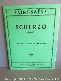 Collection of Sheet Music.  See all the photos