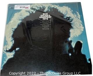 Classic Rock Vinyl Record Album: Bob Dylan - "Greatest Hits" Columbia 79101