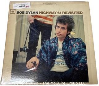 Classic Rock Vinyl Record Album: Bob Dylan "Highway 61 Revisited" Columbia CS 9189 "Two-Eye"