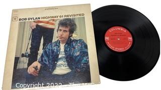 Classic Rock Vinyl Record Album: Bob Dylan "Highway 61 Revisited" Columbia CS 9189 "Two-Eye"