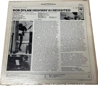 Classic Rock Vinyl Record Album: Bob Dylan "Highway 61 Revisited" Columbia CS 9189 "Two-Eye"