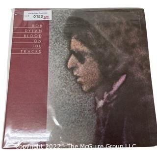 Classic Rock Vinyl Record Album: Bob Dylan "Blood On The Tracks" Columbia PC33235