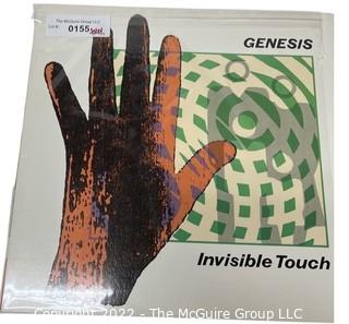 Classic Rock Vinyl Record Album: Genesis "Invisible Touch"  Atlantic 81641-E