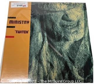 Classic Synth Vinyl Record Album: Ministry "Twitch" on SIRE 1-25309