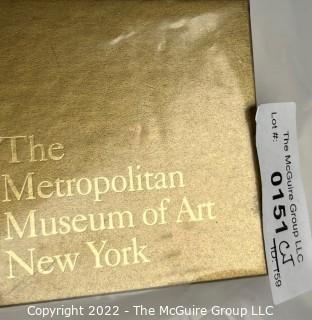 MOMA Reproduction Tiffany Silhouetted Dragonfly Pin in Box.