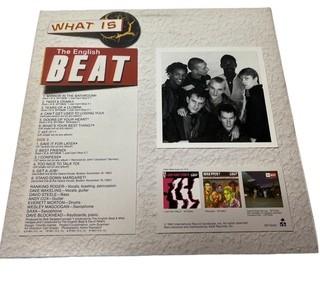 Classic Rock Vinyl Record Album: The English Beat - "What Is" IRS JP75069