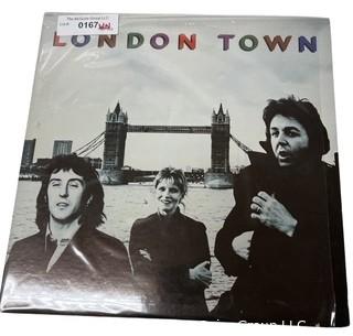 Classic Rock Vinyl Record Album: Wings "London Town" (McCartney) Capitol  SW-11777