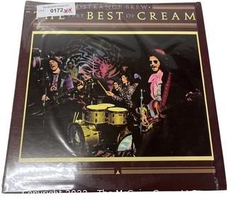 Classic Rock Vinyl Record Album: Cream "Strange Brew - The Best Of Cream" RSO 422-811