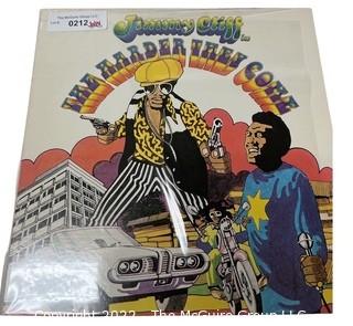 Classic Rock Vinyl Record Album: Jimmy Cliff "The Harder They Come" Mungo MLPS 9202