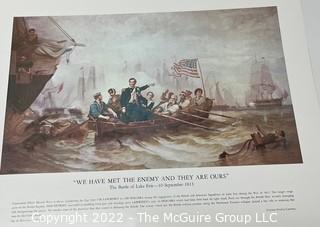 Series of Large Format Color Prints "Our Navy in Action" prepared by The Naval History Division 