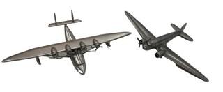 Danbury Mint Pewter Model Aircraft