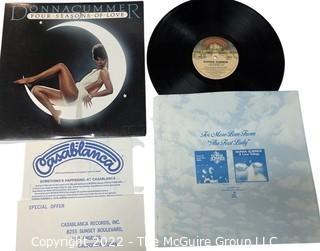 Classic Rock Vinyl Record Album: Donna Summers "Four Seasons of Love"