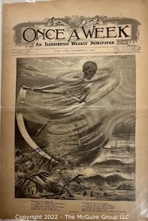 September 9, 1893 "Once A Week" An Illustrated Weekly Newspaper 