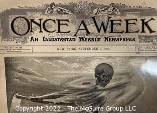 September 9, 1893 "Once A Week" An Illustrated Weekly Newspaper 