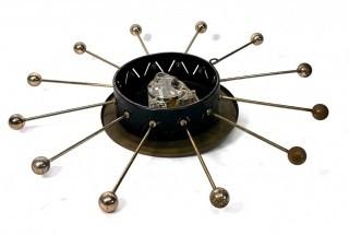 Mid-Century Modern Welby Atomic Starburst Wall Clock