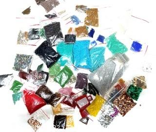 Group of Glass Seed Beads