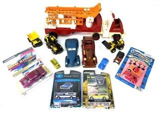 Group of Vintage Toy Cars and Vehicles. 