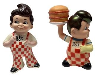 Two (2) Bobs Big Boy Restaurant Promotion Coin Banks. 