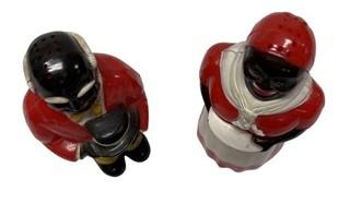  Set of Aunt Jemima & Uncle Mose Celluloid Salt &Pepper Shakers