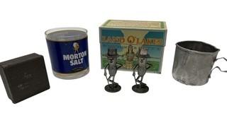 Group of Promotional Items for Land O Lakes, Morton Salt and Mr. Peanut