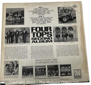 Classic Rock Vinyl Record Album: Four Tops "Second Album"