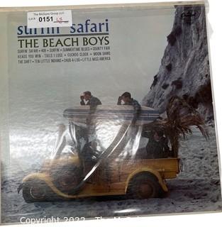 Classic Rock Vinyl Record Album: The Beach Boys "Surfin' Safari"