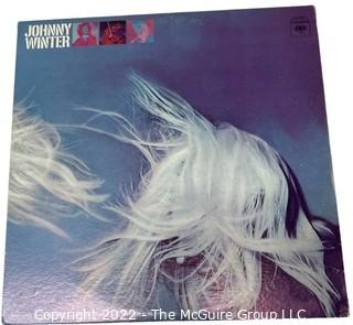 Classic Rock Vinyl Record Album: Johnny Winter "Second Winter"