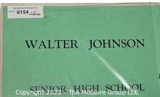 (2) Vinyl Record Albums: Walter Johnson High School "Senior Classes of 1961 and 1963