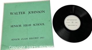 (2) Vinyl Record Albums: Walter Johnson High School "Senior Classes of 1961 and 1963