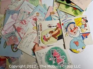 Group of Vintage Greeting Cards