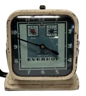 EVERHOT Vintage Electric Clock. Untested