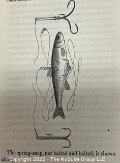 1853 "Hand-Book of Angling" - Third Edition (Fly tying, Fly Fishing, Salmon Fishing)