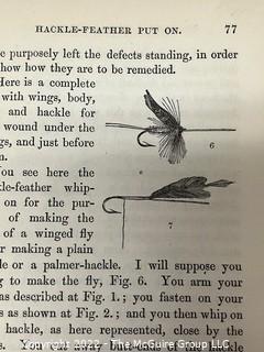 1853 "Hand-Book of Angling" - Third Edition (Fly tying, Fly Fishing, Salmon Fishing)