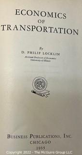 Books: (6) Books on Transportation, Geography, The Dollar, Applied Leadership and Firefights in Vietnam