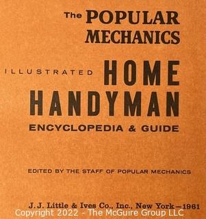 Eleven (11) Volume Set of Popular Mechanics, Illustrated Home Handyman Encyclopedia and Guide