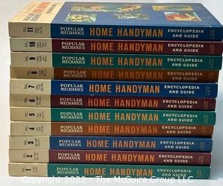 Eleven (11) Volume Set of Popular Mechanics, Illustrated Home Handyman Encyclopedia and Guide