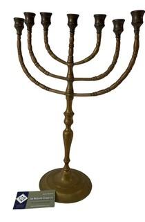 Brass Menorah 