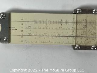 Set of Four (4) Drafting Slide Rulers