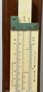 Set of Four (4) Drafting Slide Rulers