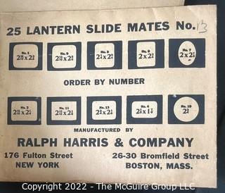 Vintage Eastman-Kodak Film Supplies in Original Packaging.  Includes Film Sheaths, Printing Masks, Paper, Tissue etc