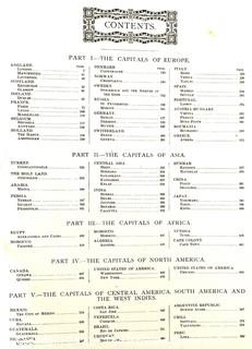 Book: Capitals of the Globe 1893