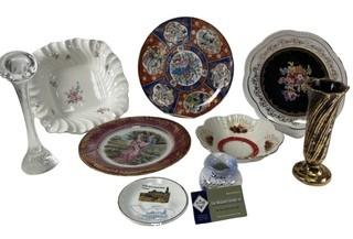 Collection of Porcelain Decorative Items, Various Makers.