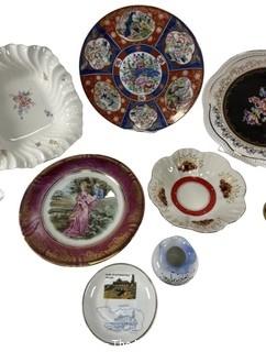 Collection of Porcelain Decorative Items, Various Makers.